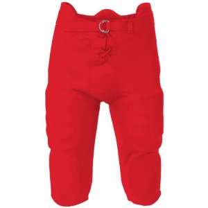    Badger Integrated Youth Football Pants RED YS: Sports & Outdoors