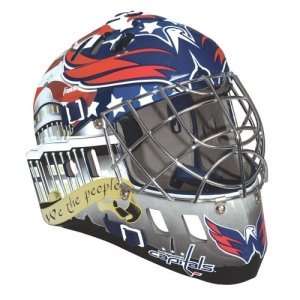   Capitals Franklin Youth Goalie Full Size Mask: Sports & Outdoors