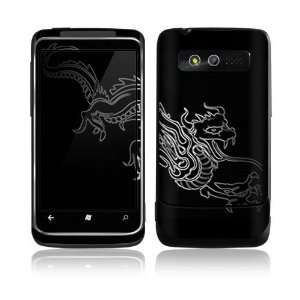  HTC 7 Trophy Skin Decal Sticker   Chinese Dragon 