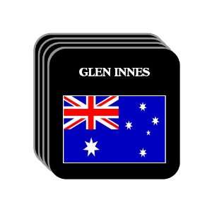  Australia   GLEN INNES Set of 4 Mini Mousepad Coasters 