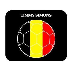  Timmy Simons (Belgium) Soccer Mousepad: Everything Else