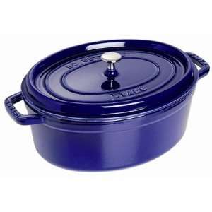  Oval 7 qt. Cocotte in Dark Blue: Kitchen & Dining