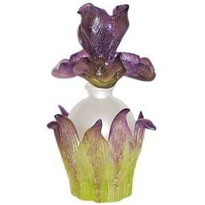  Daum Iris Glass Perfume Bottle