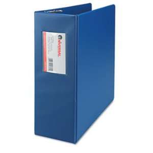 D Ring Binder With Label Holder, 4 Capacity, 8 1/2 x 11 