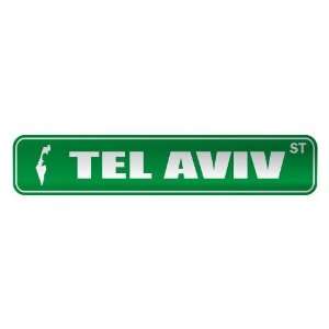   TEL AVIV ST  STREET SIGN CITY ISRAEL