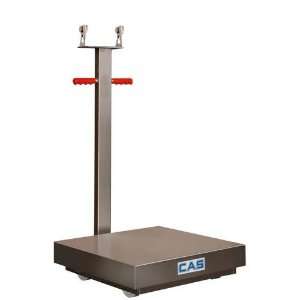 CAS TRS 1000S Transit Fixed Wheel 18 x 24 Platform Stainless Steel 