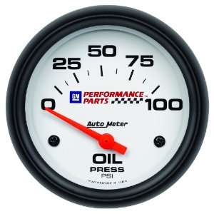   GM Performance Parts 2 5/8 0 100 PSI Electric Oil Pressure Gauge