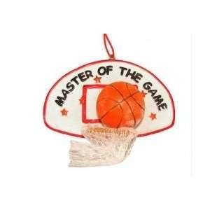  3 Master of The Game Basketball Christmas Ornament: Home 