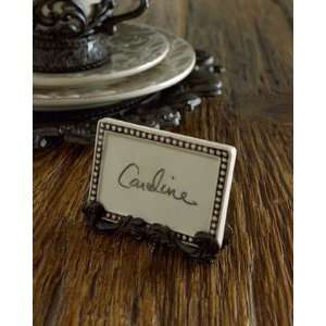 GG Collection Place Cards Stands: Home & Kitchen