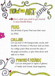  Doodle Diary Art Journaling for Girls Dawn DeVries Sokol 