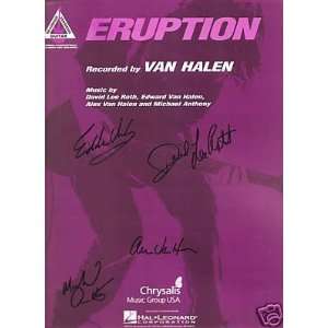  Sheet Music Eruption Van Halen 89 
