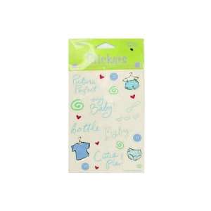  baby boy stickers 0410   Pack of 48 Toys & Games