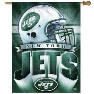  New York Jets Vertical Flag: Sports & Outdoors
