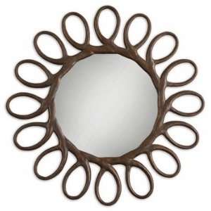  Uttermost 08085 Saltaire   Mirror, Antiqued Gold Finish 