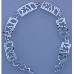  Sigma Lambda Gamma   Link Bracelet 
