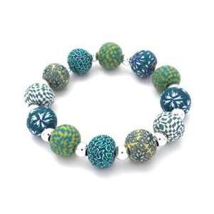   Collection Large Bead Bracelet with Sterling Rounds: Everything Else