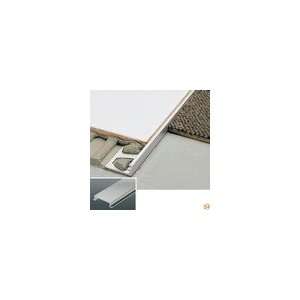  SCHIENE Tile Edging Profile, Aluminum   82 1/2L x 1/8H 
