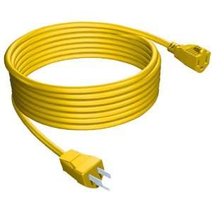  Stanley 33507 Yellow Outdoor Extension Cord, 50 Foot: Home 