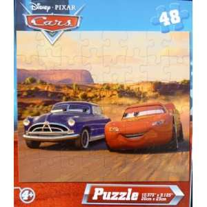  Disney Cars Doc and Lightning 48pc Puzzle: Toys & Games