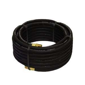 Good Year Black Air Hose 50 with 1/4 Male NPT Brass Ends