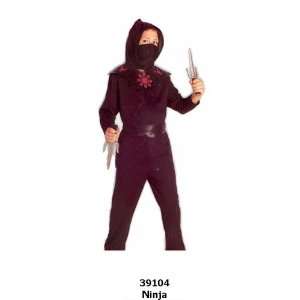  Ninja Girl Costume L 12 14 for 8 10 years old: Toys 