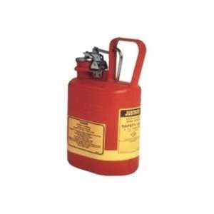 Justrite 10001 Type I Premium Coated Steel Cans. Spring loaded spout 
