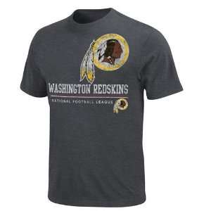  Washington Redskins Submariner T Shirt (Charcoal): Sports 