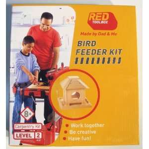  Anglo American RTB2150 Red Toolbox Bird Feeder   4 Port 
