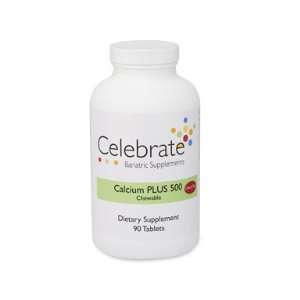 Cherry Tart Celebrate Calcium PLUS 500 (90 Chewables 