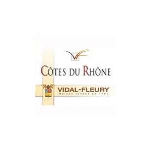  Vidal Fleury Cotes du Rhone 2009 Grocery & Gourmet Food