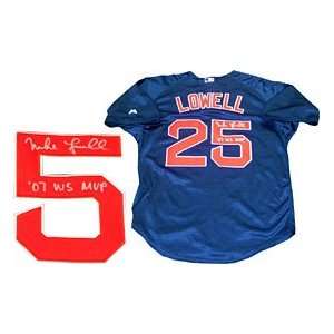   MVP Autographed / Signed Boston Red Sox Blue Jersey: Everything Else