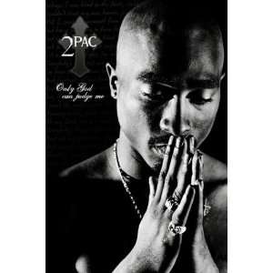  Tupac Shakur Only God Can Judge Me, Music Poster Print, 24 
