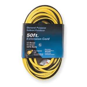   General Purpose Extension Cords Extension Cord,50ft: Home Improvement