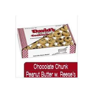 Davids Cookies 120312 Pre Formed Frozen Cookie Dough Choc Chunk 