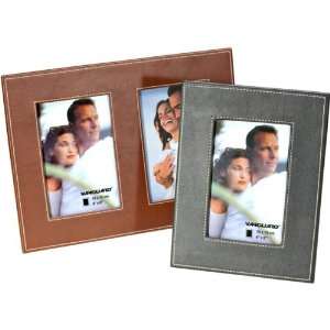  Siena Series Faux Leather Frame for 4 X 6 Photo: Camera 