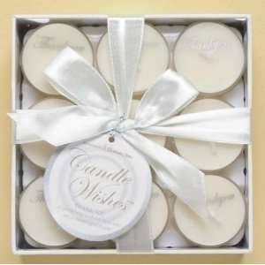   of 9 Thank You Vanilla Tea Light Gift Candles #12300: Home & Kitchen