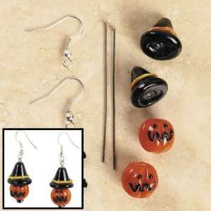   Lantern Witch Lampwork Glass Bead Earring Kit   Beading & Bead Kits