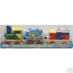  First Learning Construction Train Set: Toys & Games