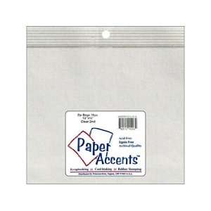  Paper Accents Zip Bag 13x 13 10pc 4mil Clear: Pet Supplies