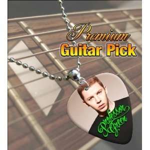  Professor Green Premium Guitar Pick Necklace: Musical 
