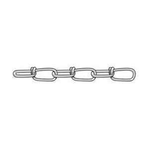 Industrial Grade 2ZDJ7 Chain, Dbl, SS, Sz #1, 155 Lb Load, 100 Ft 