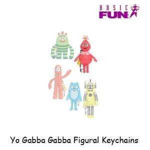  Yo Gabba Gabba Figural Keychain FOOFA (1575) Toys & Games