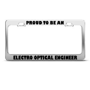 Proud Be Electro Optical Engineer Career Profession license plate 