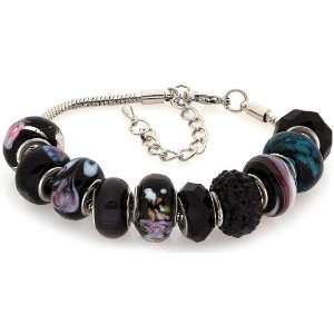   : Royal Diamond Heart Style Fashion Designer Charm Bracelet: Jewelry