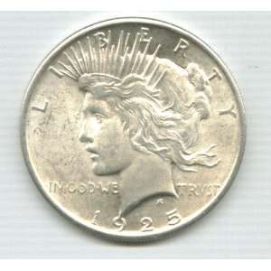  1925 U.S. Peace Silver Dollar 