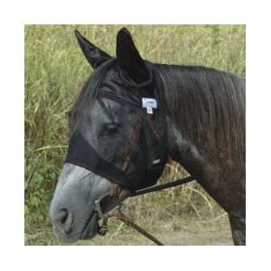 Cashel QuietRide Horse Fly Mask with Ears:  Sports 
