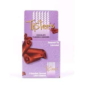  Tastees condoms   chocolate box of 3 Health & Personal 