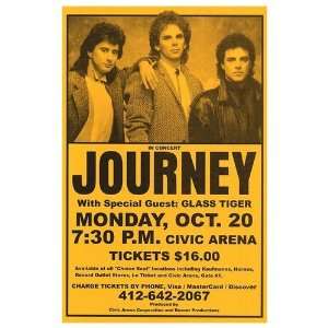  Journey Music Poster, 11 x 17 Home & Kitchen