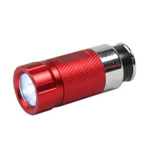  Car Cigarette Lighter Rechargable LED Flashlight Torch 