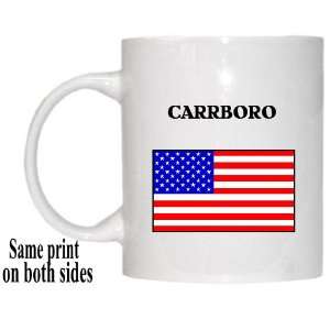  US Flag   Carrboro, North Carolina (NC) Mug: Everything 